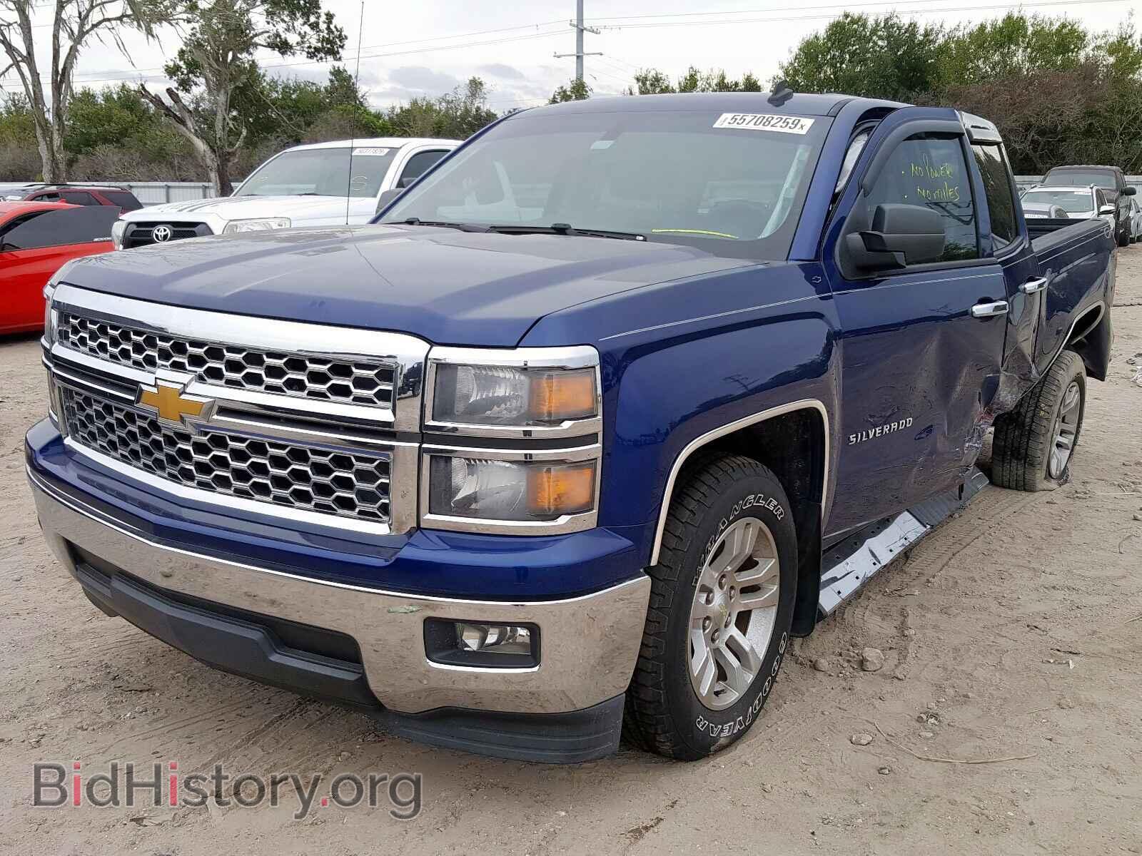 2014 CHEVROLET SILVERADO - VIN: 3GCPCREC7EG220333 - Фото 2