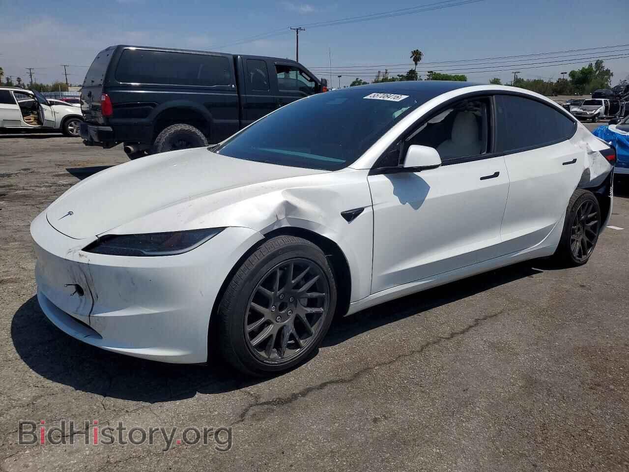Photo 5YJ3E1EA0RF866348 - TESLA MODEL 3 2024