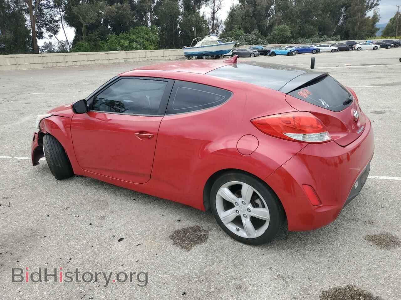 2014 HYUNDAI VELOSTER - VIN: KMHTC6AD7EU186768 - Фото 2