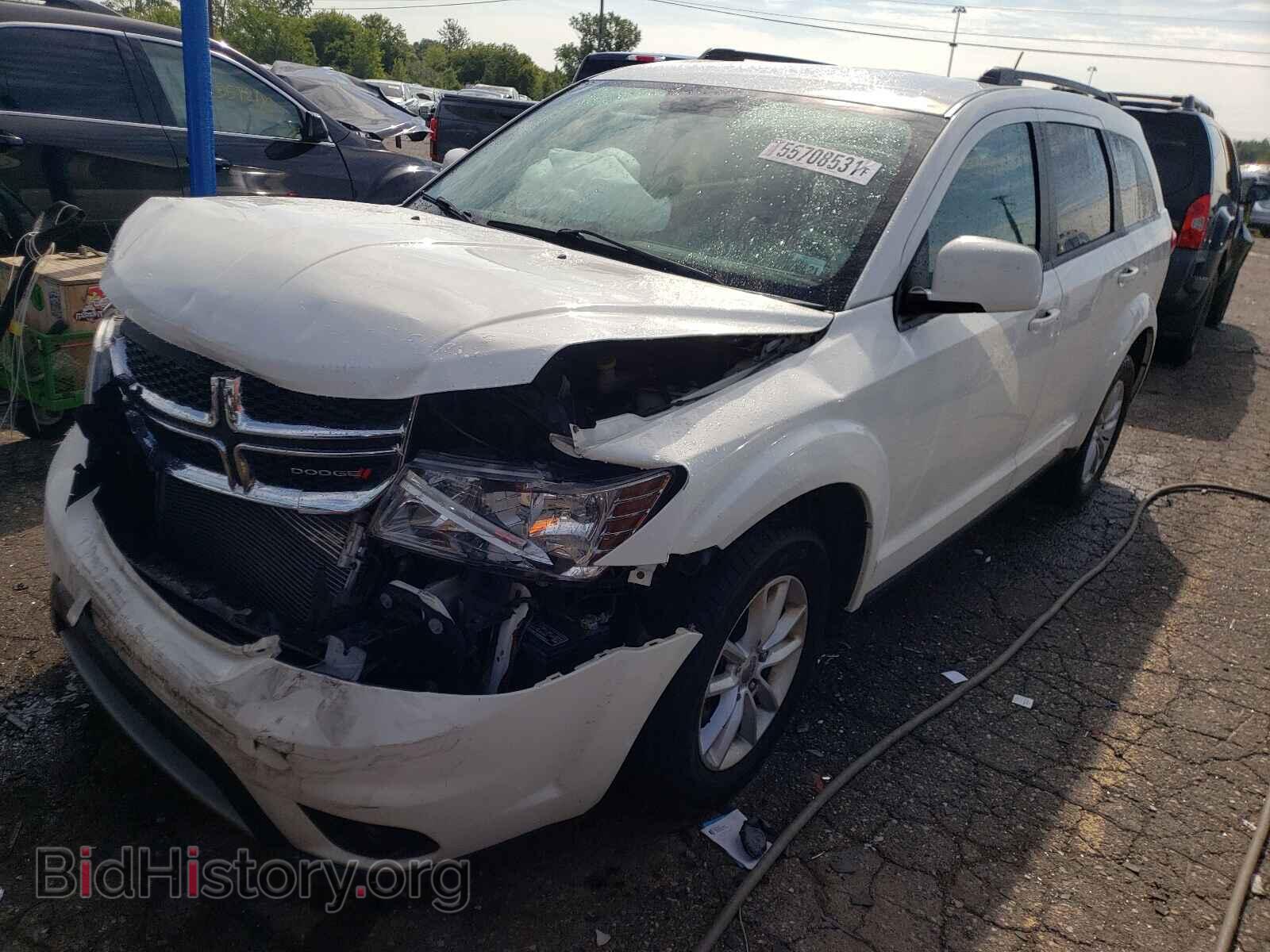 2016 DODGE JOURNEY - VIN: 3C4PDCBG4GT131153 - Фото 2
