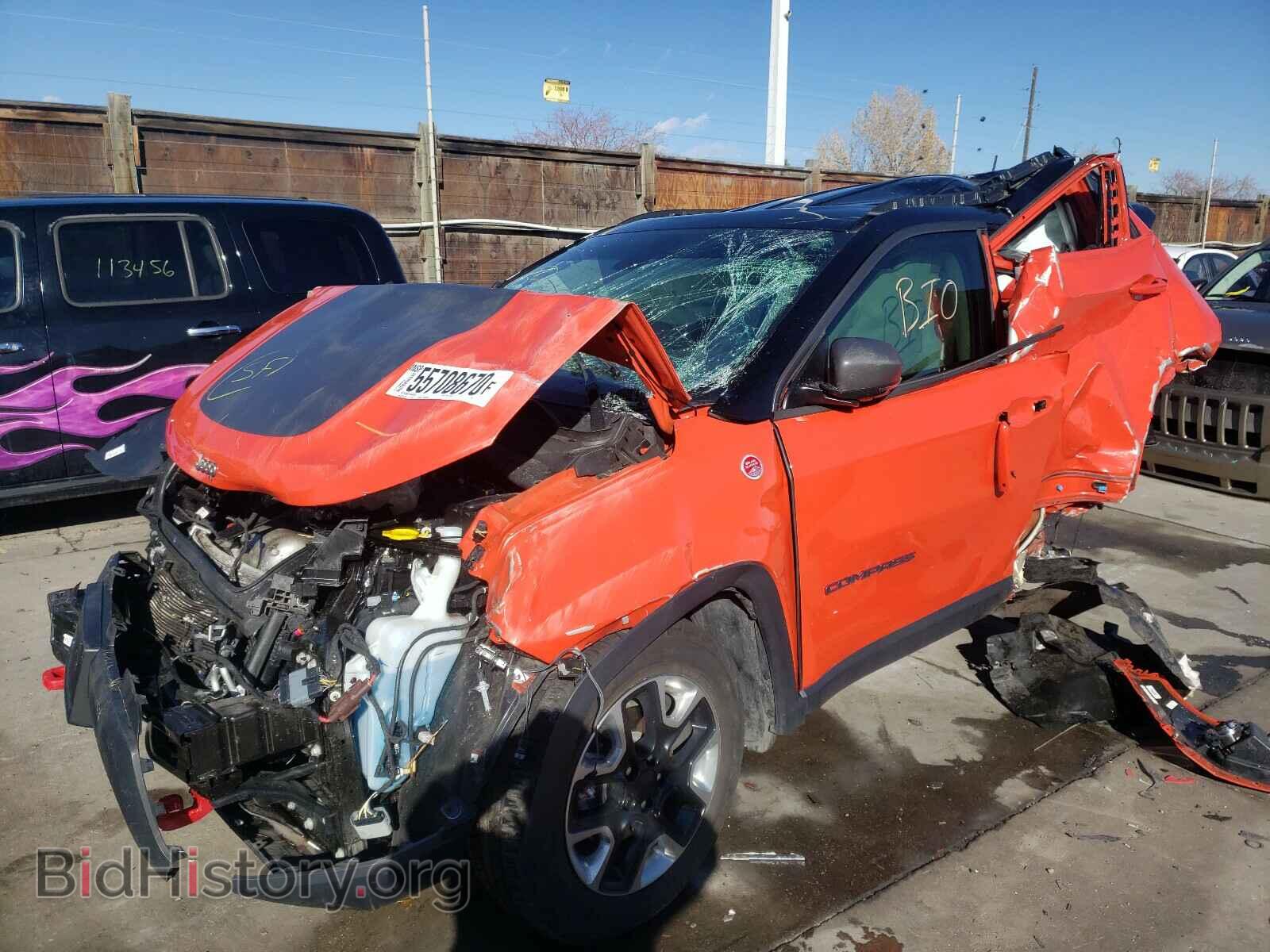 2018 JEEP COMPASS - VIN: 3C4NJDDB4JT403215 - Фото 2