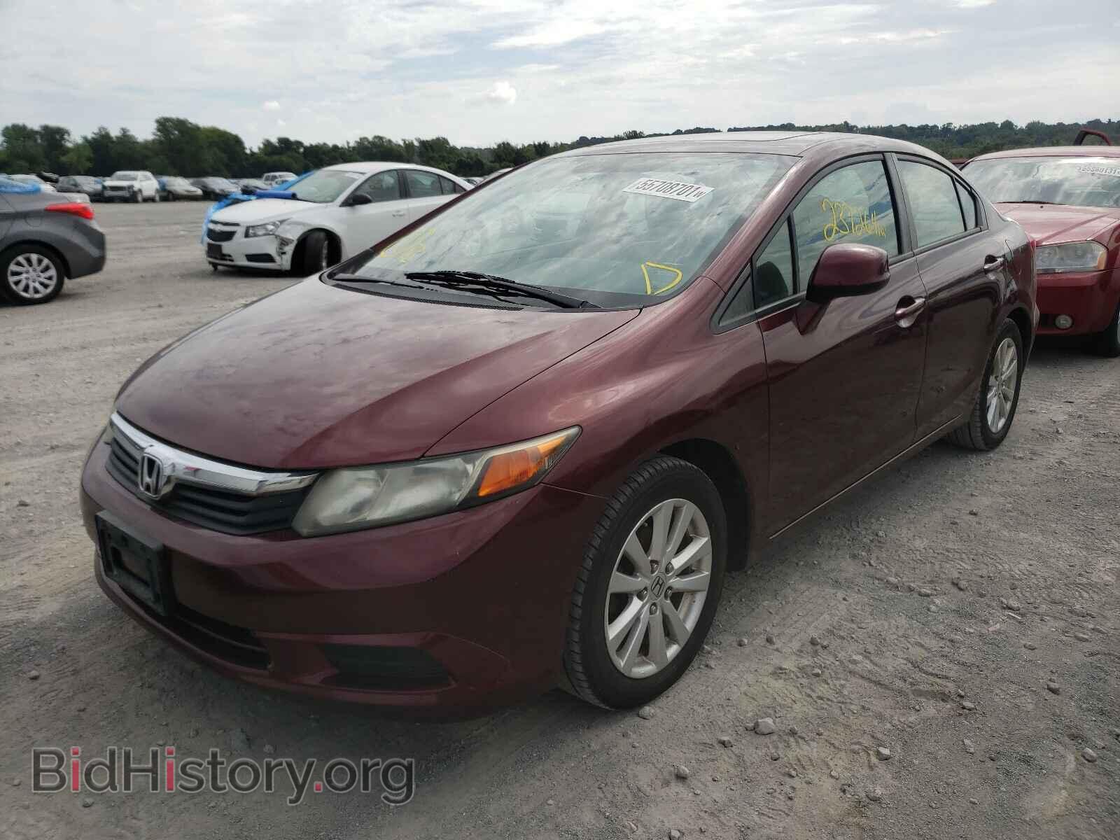2012 HONDA CIVIC - VIN: 19XFB2F85CE001556 - Фото 2