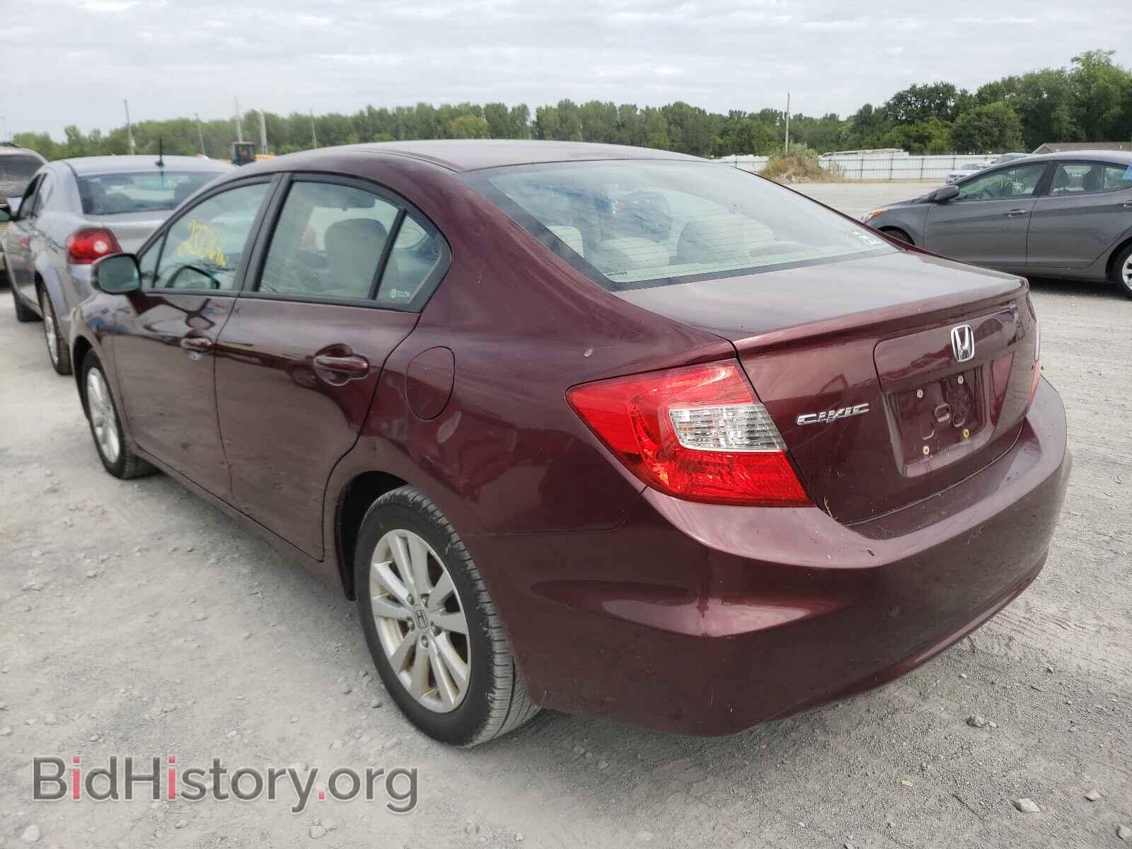 2012 HONDA CIVIC - VIN: 19XFB2F85CE001556 - Фото 3