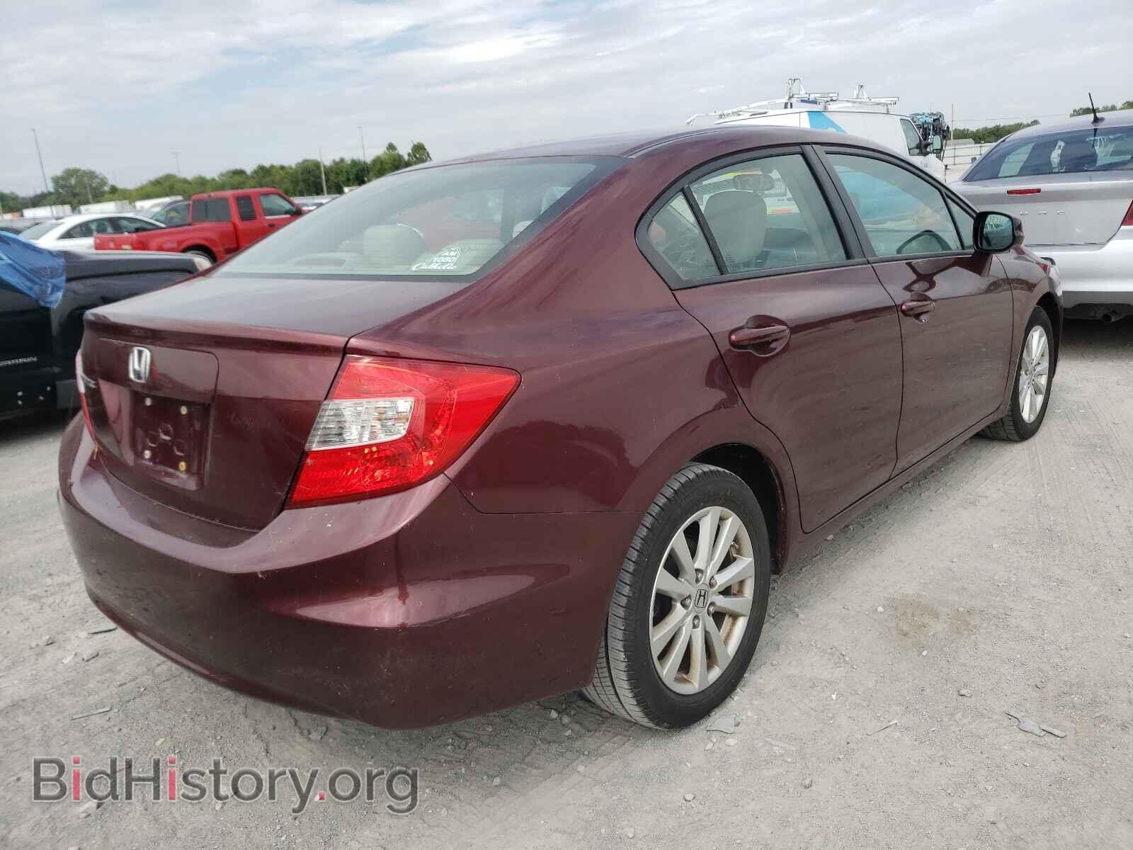 2012 HONDA CIVIC - VIN: 19XFB2F85CE001556 - Фото 4
