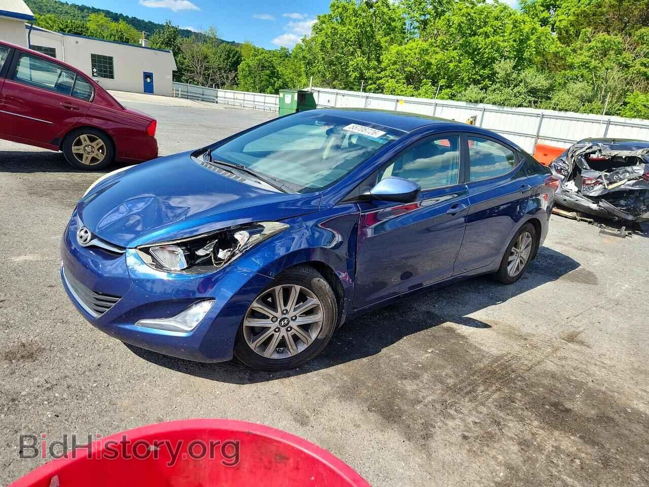 Photo 5NPDH4AE5GH656512 - HYUNDAI ELANTRA 2016