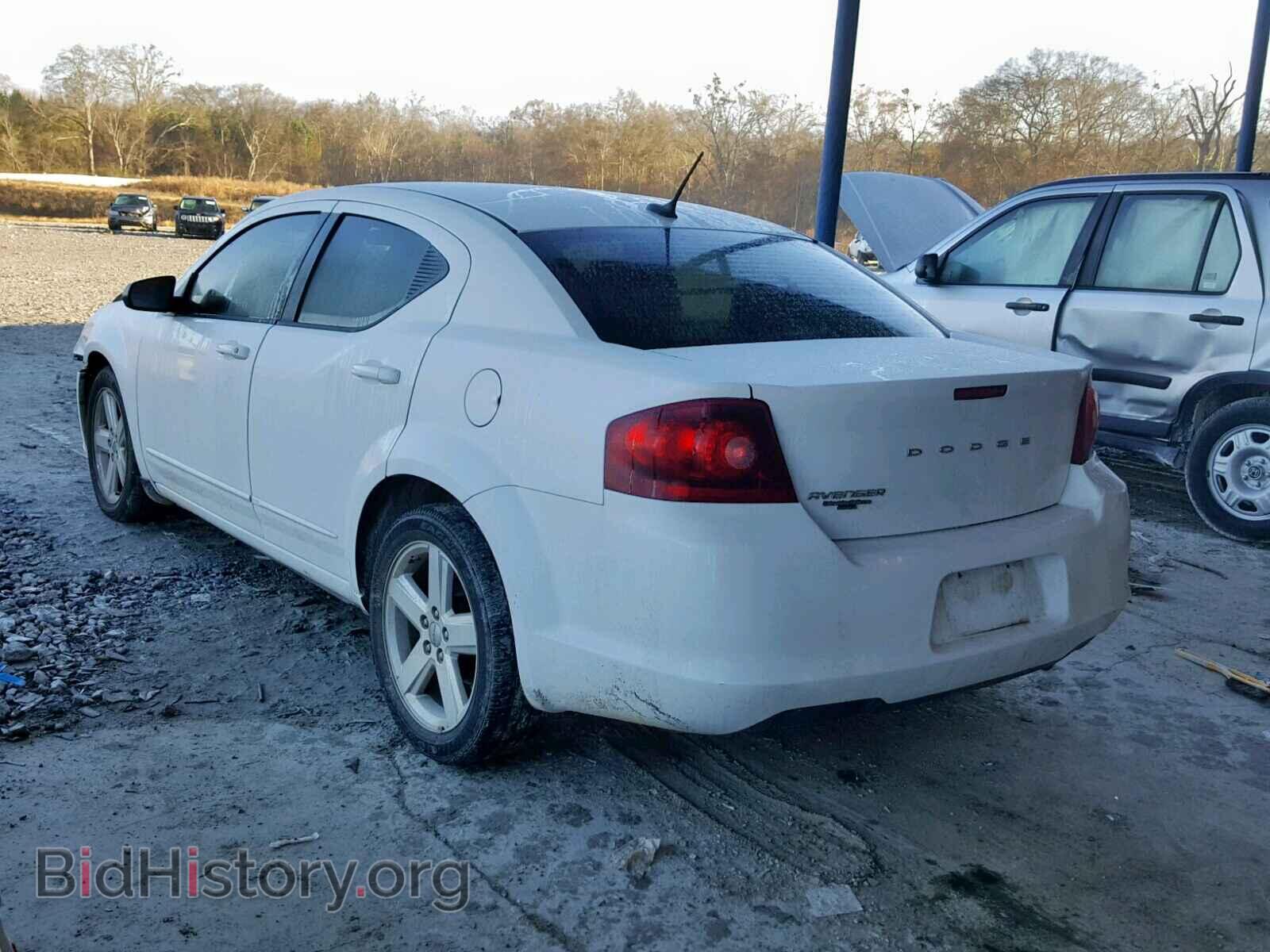 2013 DODGE AVENGER - VIN: 1C3CDZABXDN712731 - Фото 3