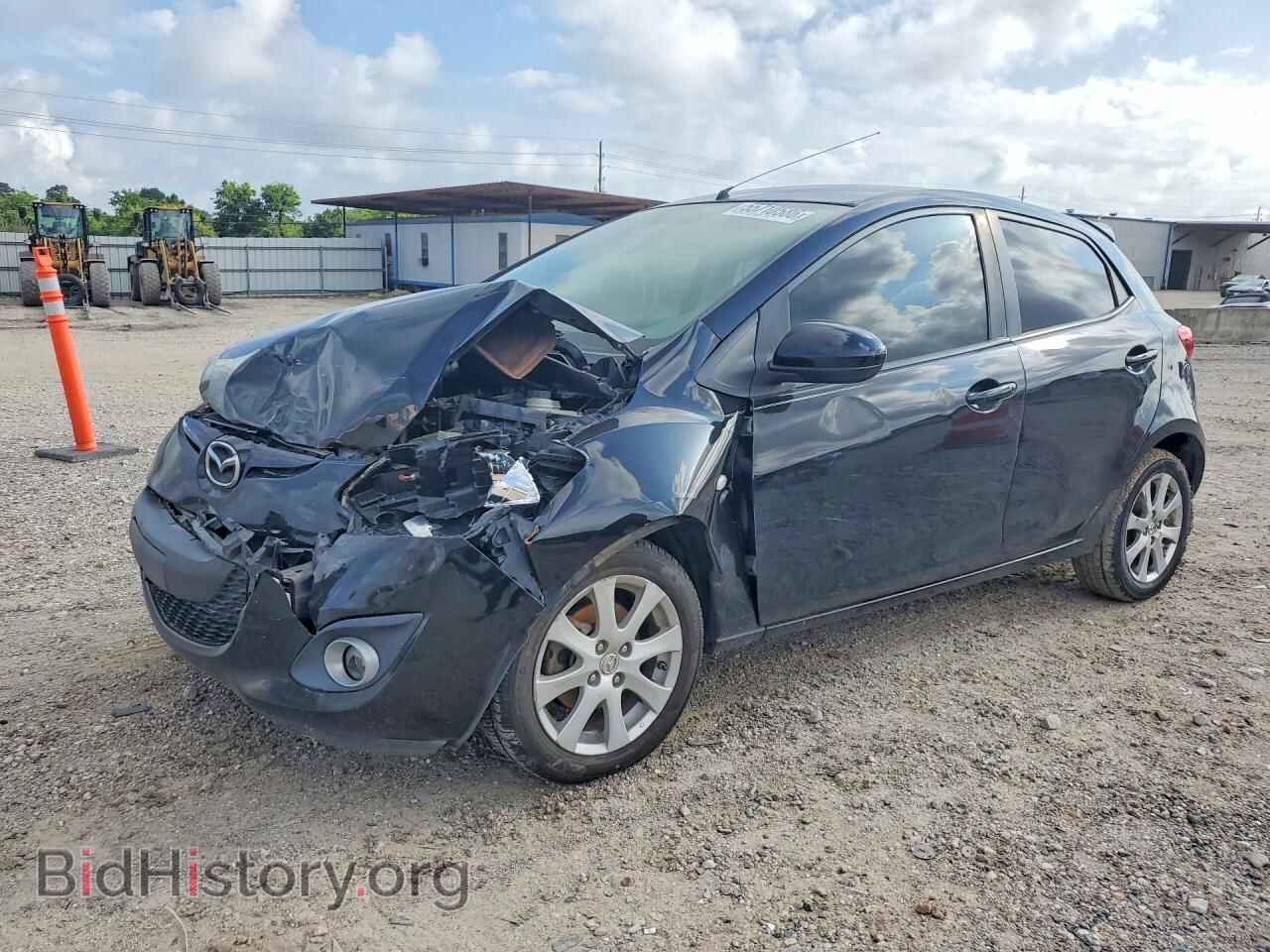 2011 Mazda 2 (VIN JM1DE1HY9B0109756) — фото 1 из 14, Copart, повреждение: передняя часть