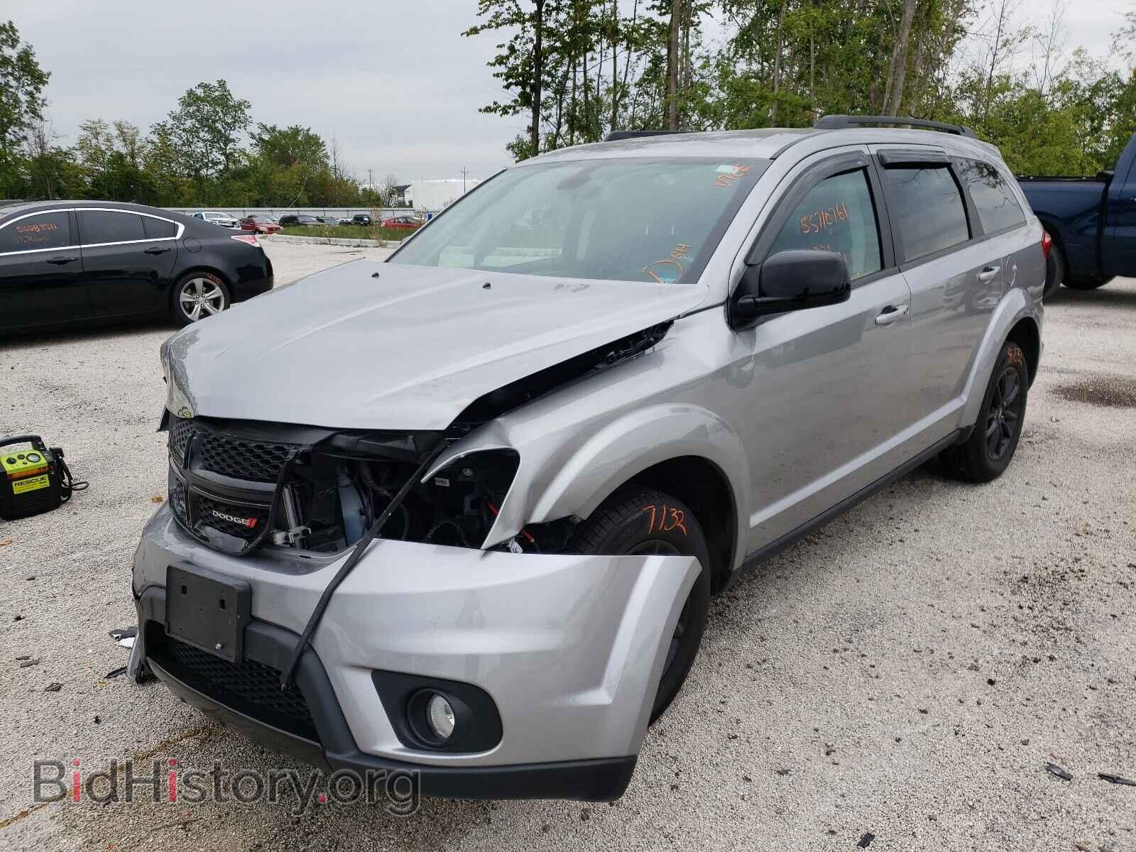 2019 DODGE JOURNEY - VIN: 3C4PDCBB6KT874281 - Фото 2