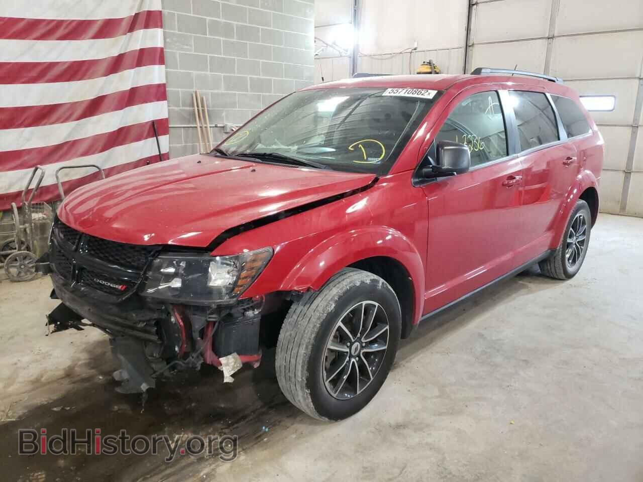 2018 DODGE JOURNEY - VIN: 3C4PDCAB3JT347847 - Фото 2