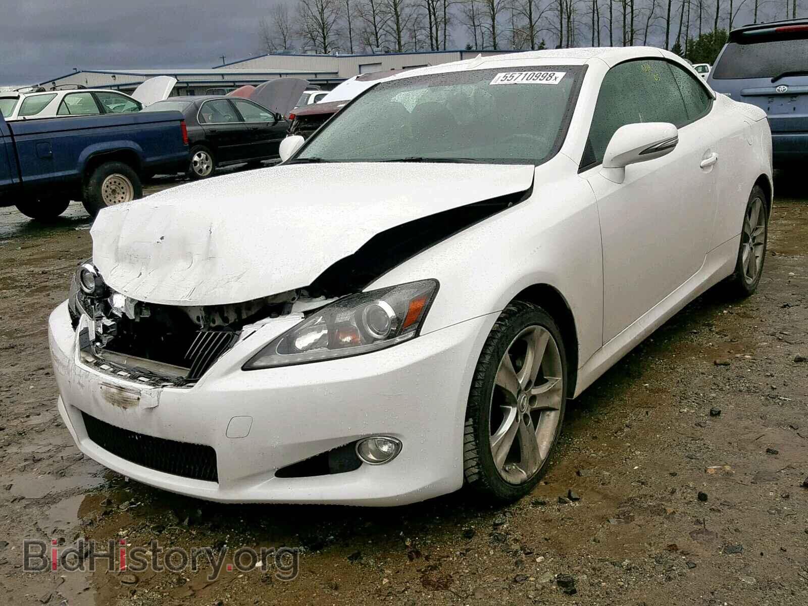 2012 LEXUS IS 250 - VIN: JTHFF2C26C2525119 - Фото 2