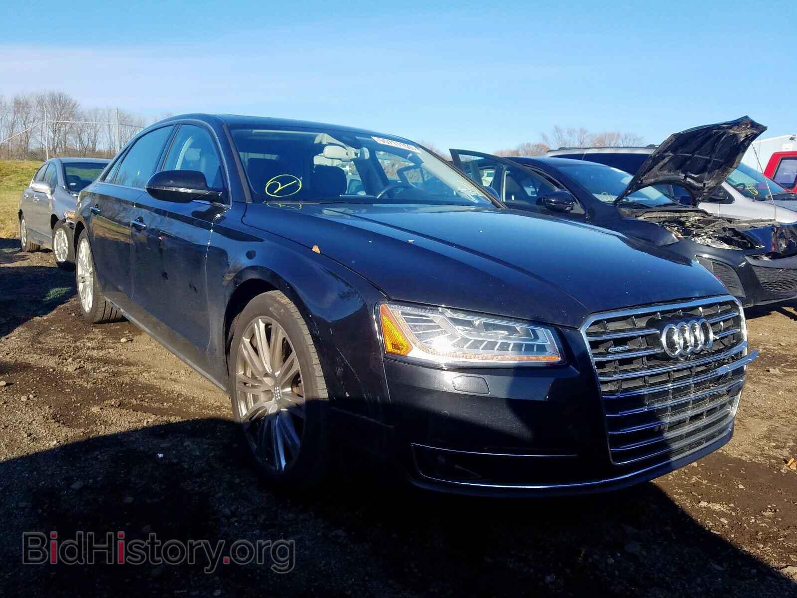 Photo WAU3GAFD5FN015448 - AUDI A8 2015