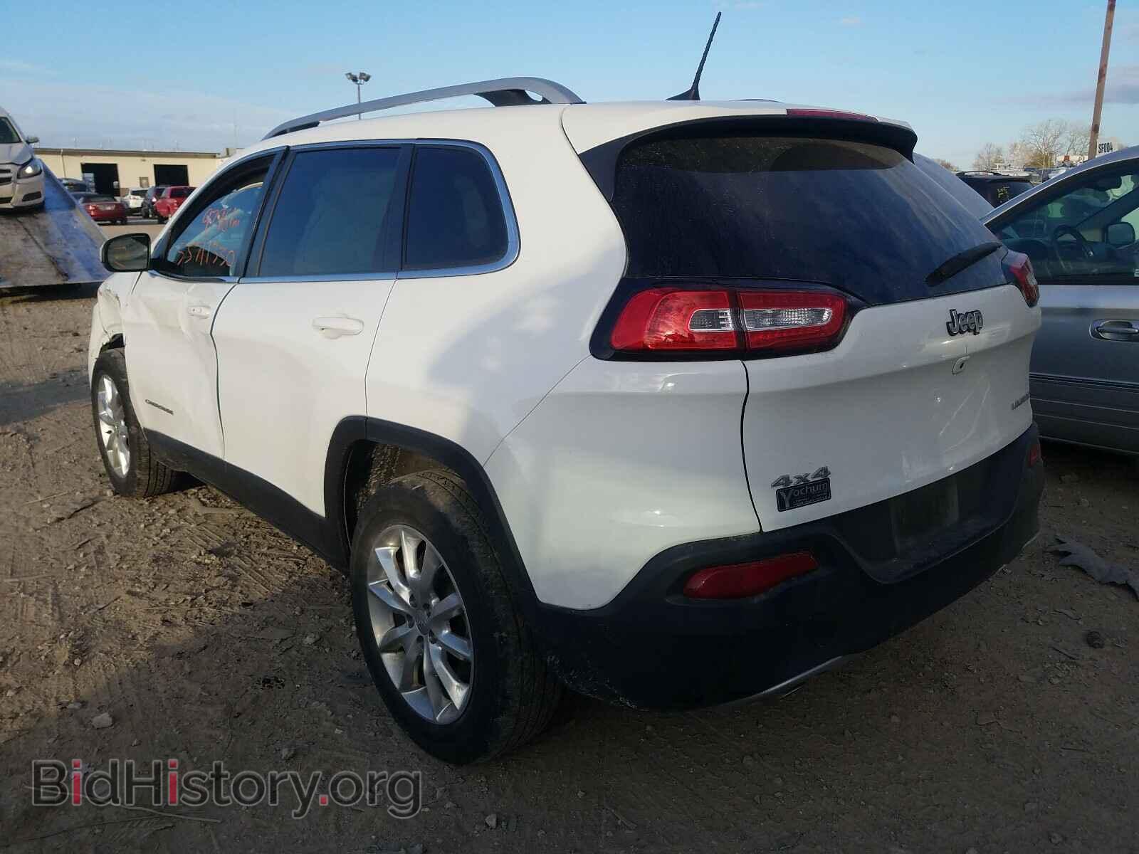 2016 JEEP CHEROKEE - VIN: 1C4PJMDB4GW343626 - Фото 3