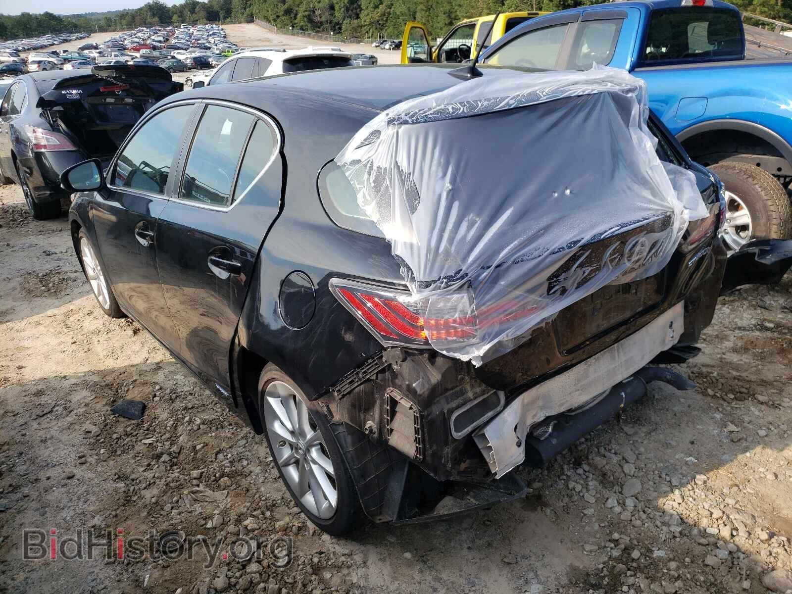 2013 LEXUS CT 200 - VIN: JTHKD5BH4D2141028 - Фото 3