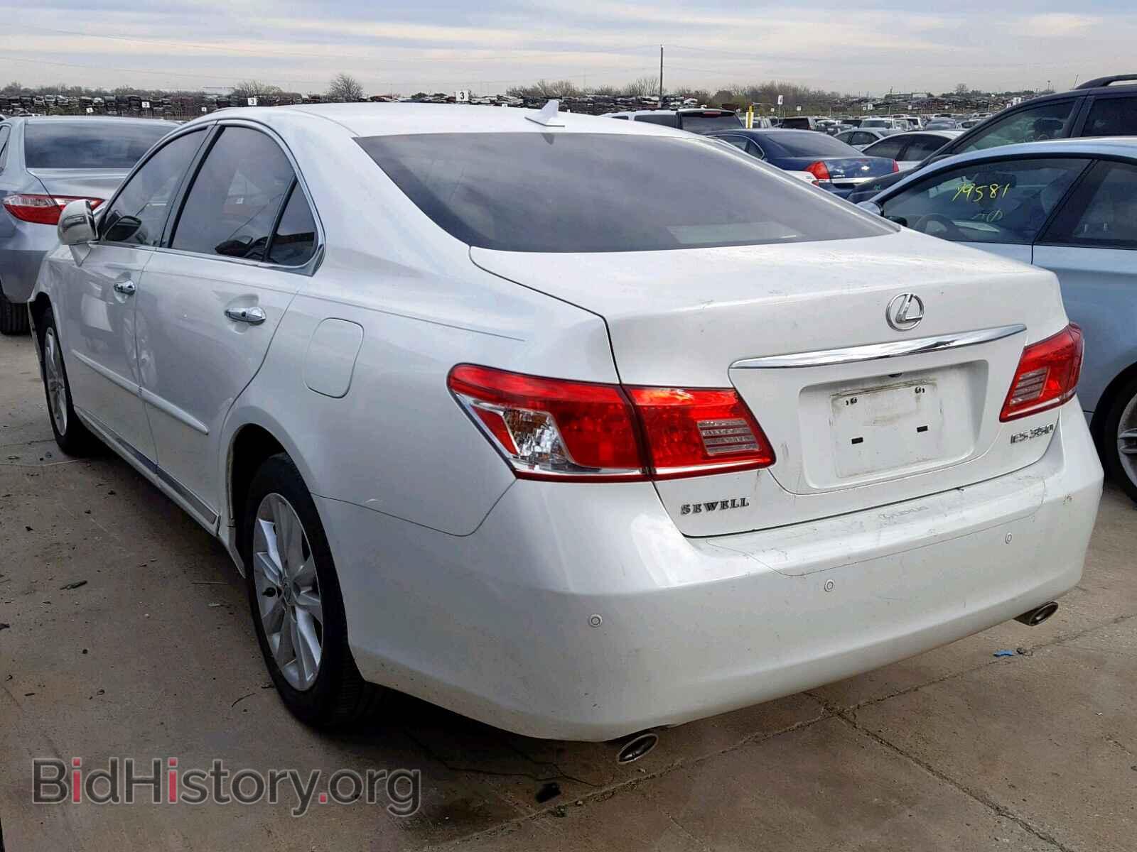 2012 LEXUS ES350 - VIN: JTHBK1EG7C2494024 - Фото 3