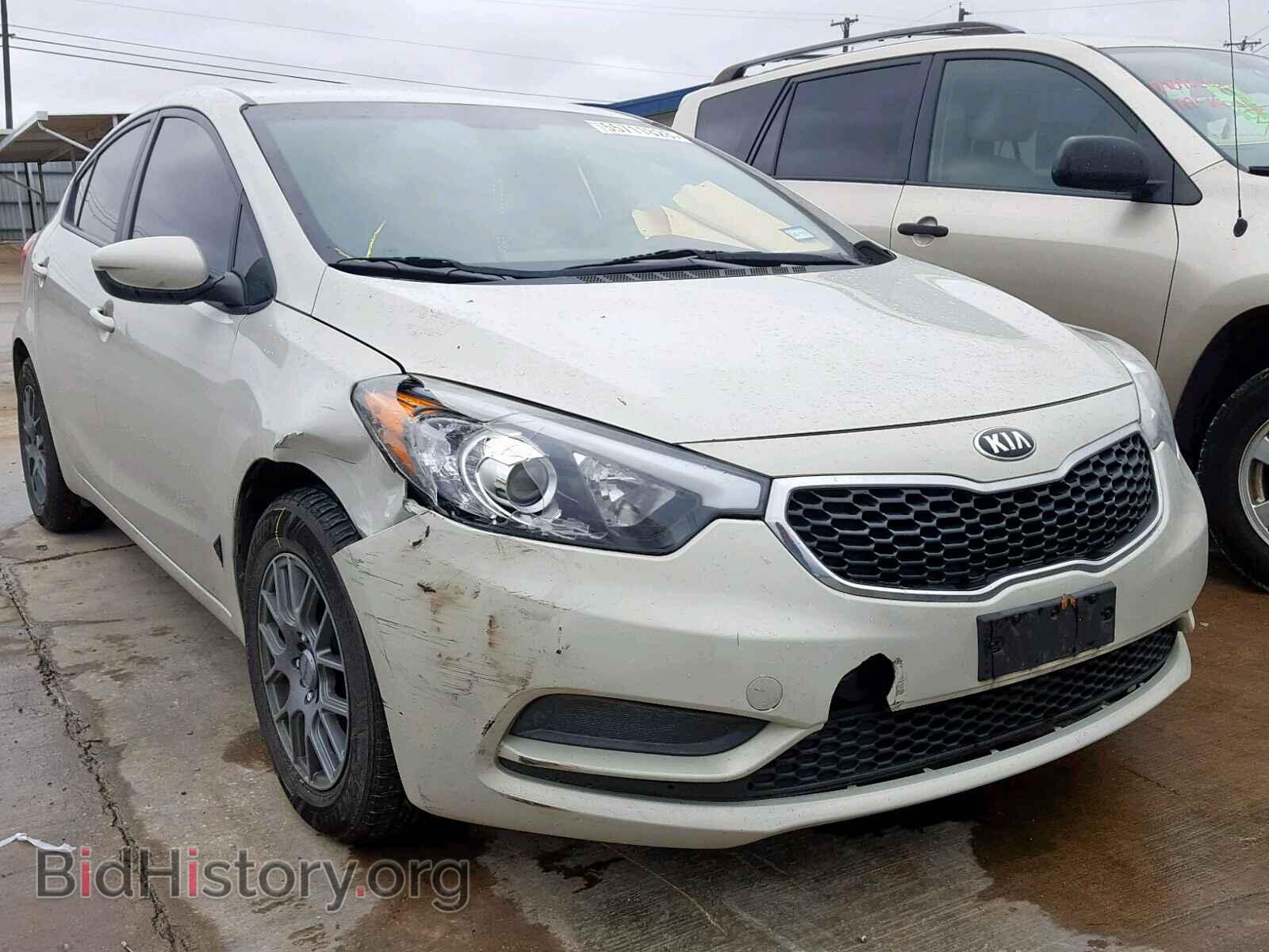 Photo KNAFK4A68E5244372 - KIA FORTE 2014