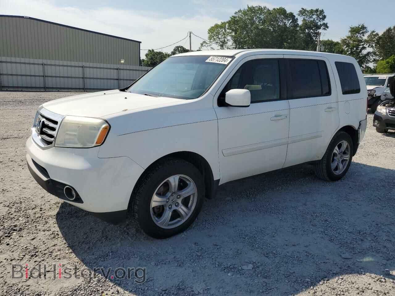 Photo 5FNYF3H42CB034182 - HONDA PILOT 2012
