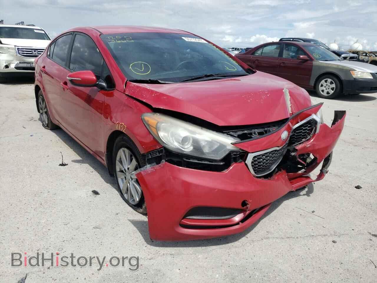 Photo KNAFX4A66E5062008 - KIA FORTE 2014