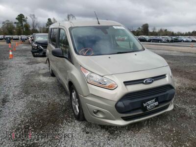 2014 Ford TRANSIT CO, gold — VIN NM0GE9F71E1138413, Copart