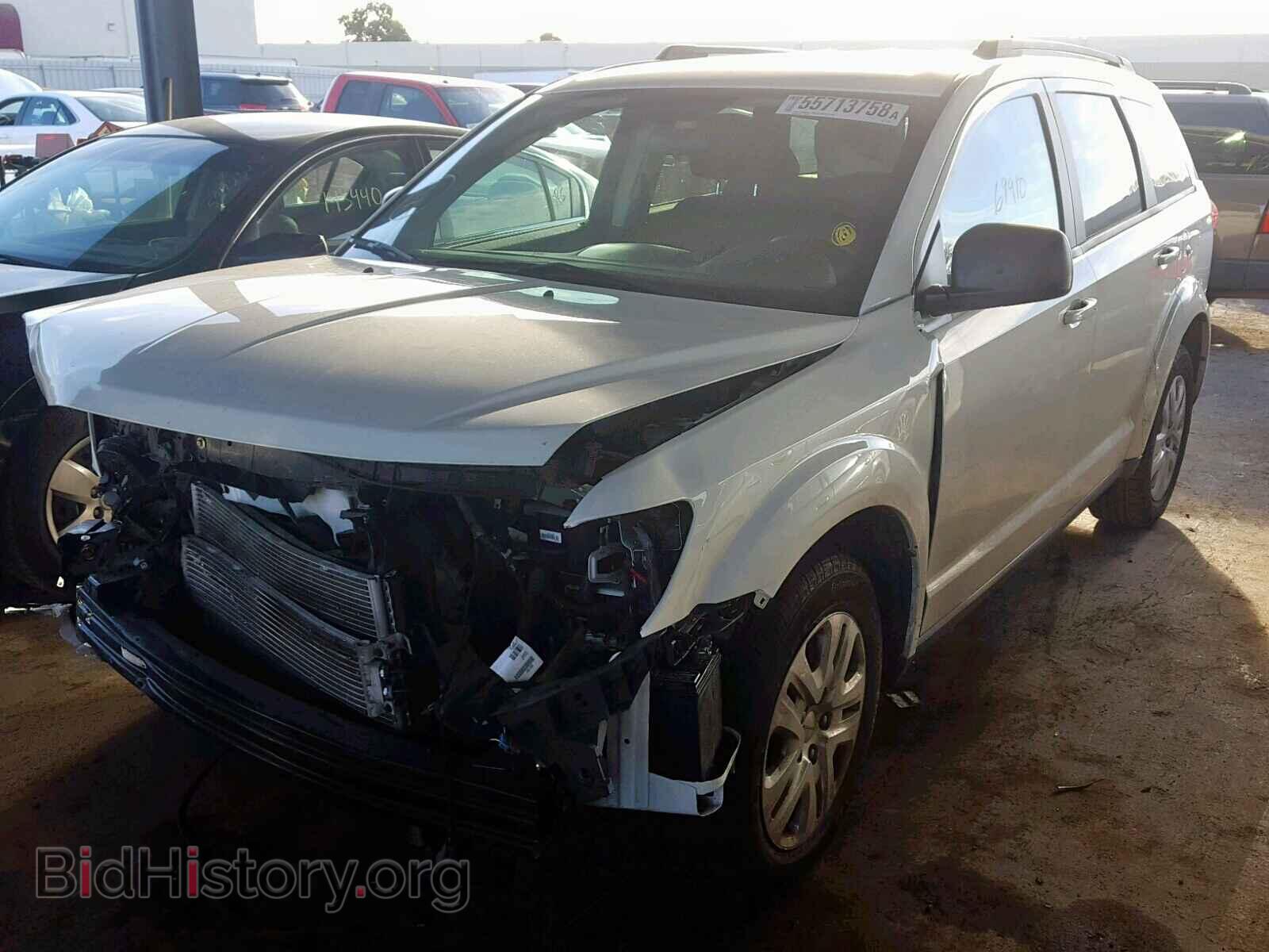 2014 DODGE JOURNEY SE - VIN: 3C4PDCAB7ET101258 - Фото 2