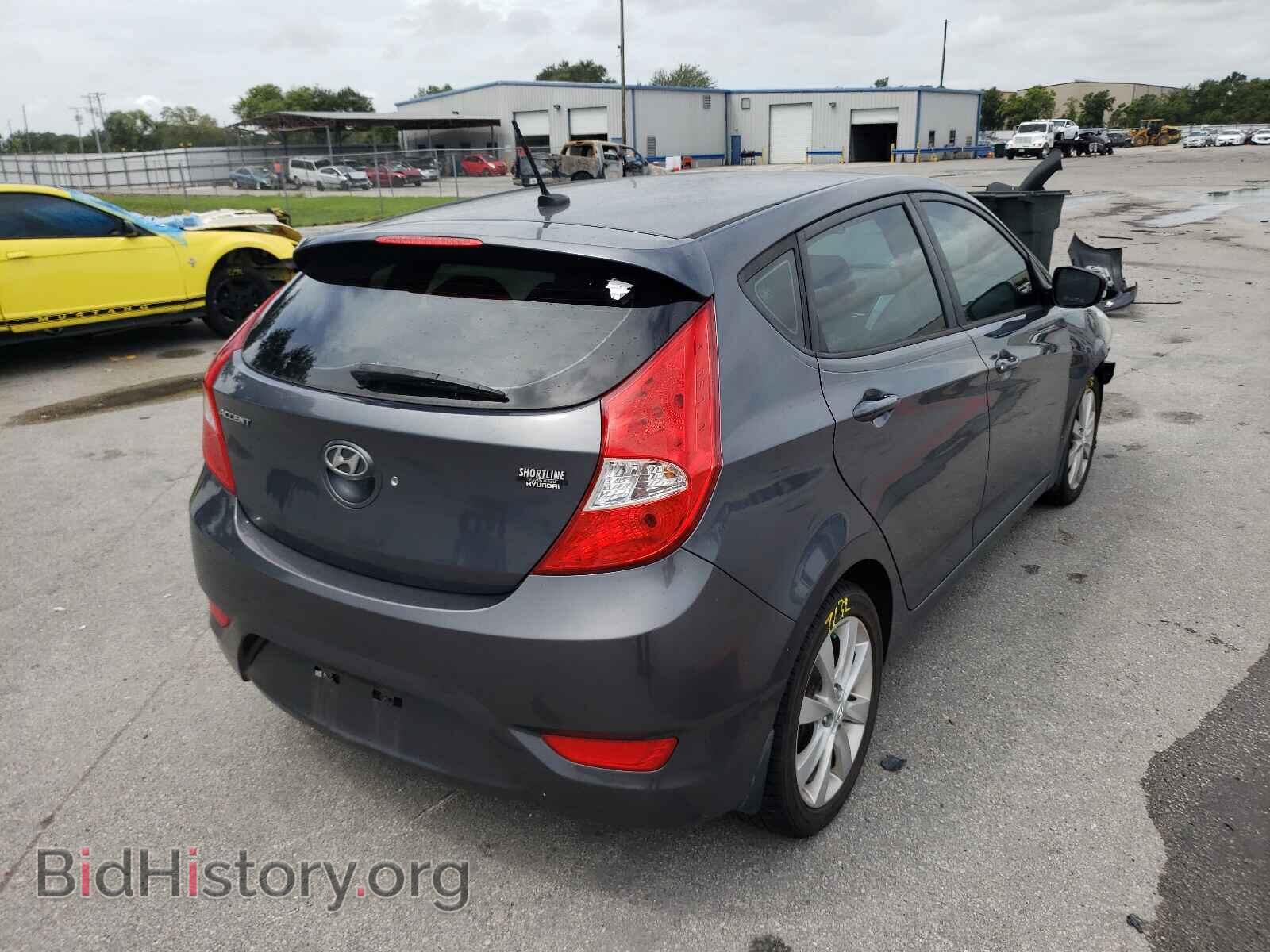 2013 HYUNDAI ACCENT - VIN: KMHCU5AE5DU088238 - Фото 4