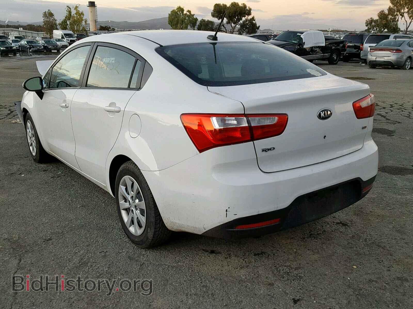 2013 KIA RIO - VIN: KNADM4A36D6176895 - Фото 3