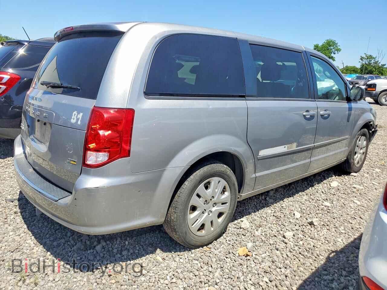 2016 DODGE CARAVAN - VIN: 2C4RDGBG9GR395357 - Фото 3