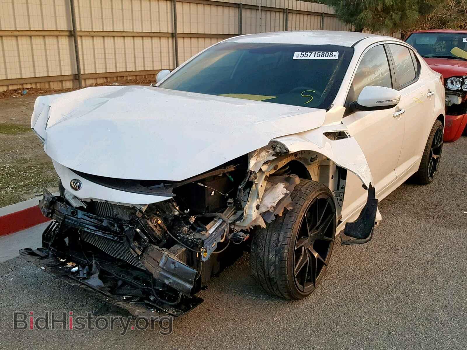 2015 KIA OPTIMA - VIN: KNAGM4A70F5643947 - Фото 2