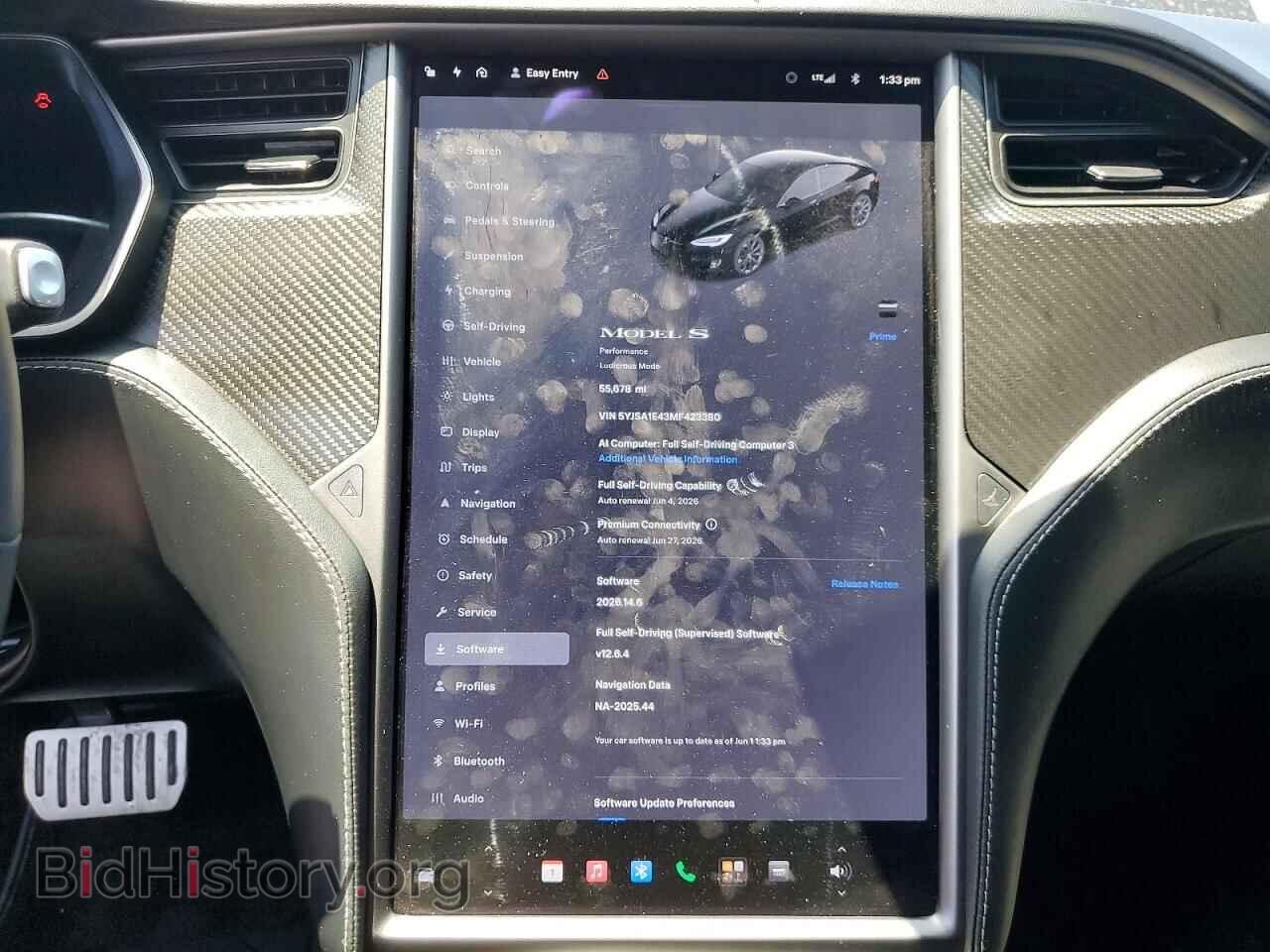 2021 TESLA MODEL S - VIN: 5YJSA1E43MF423380 - Photo 9
