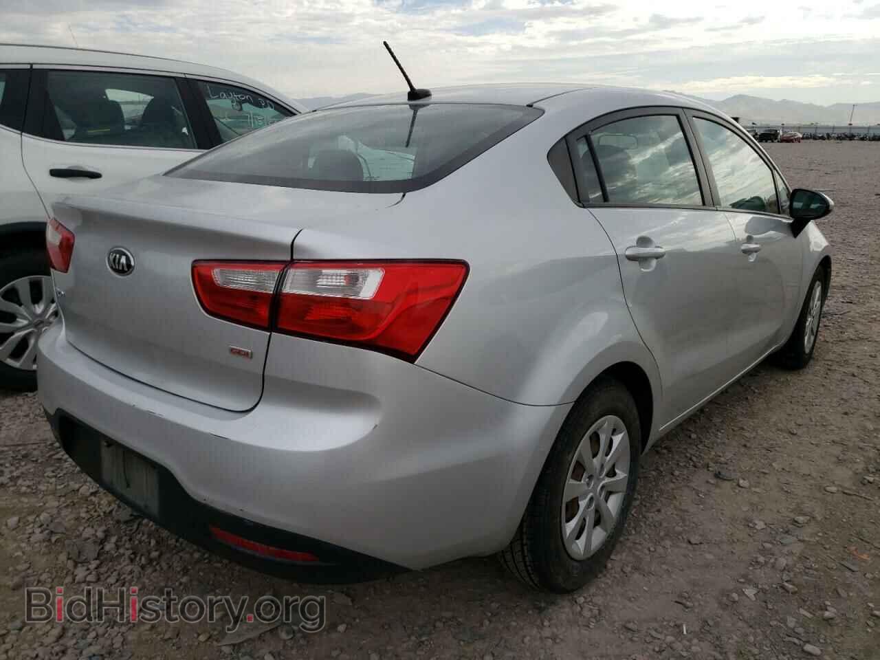 2014 KIA RIO - VIN: KNADM4A34E6340257 - Фото 4