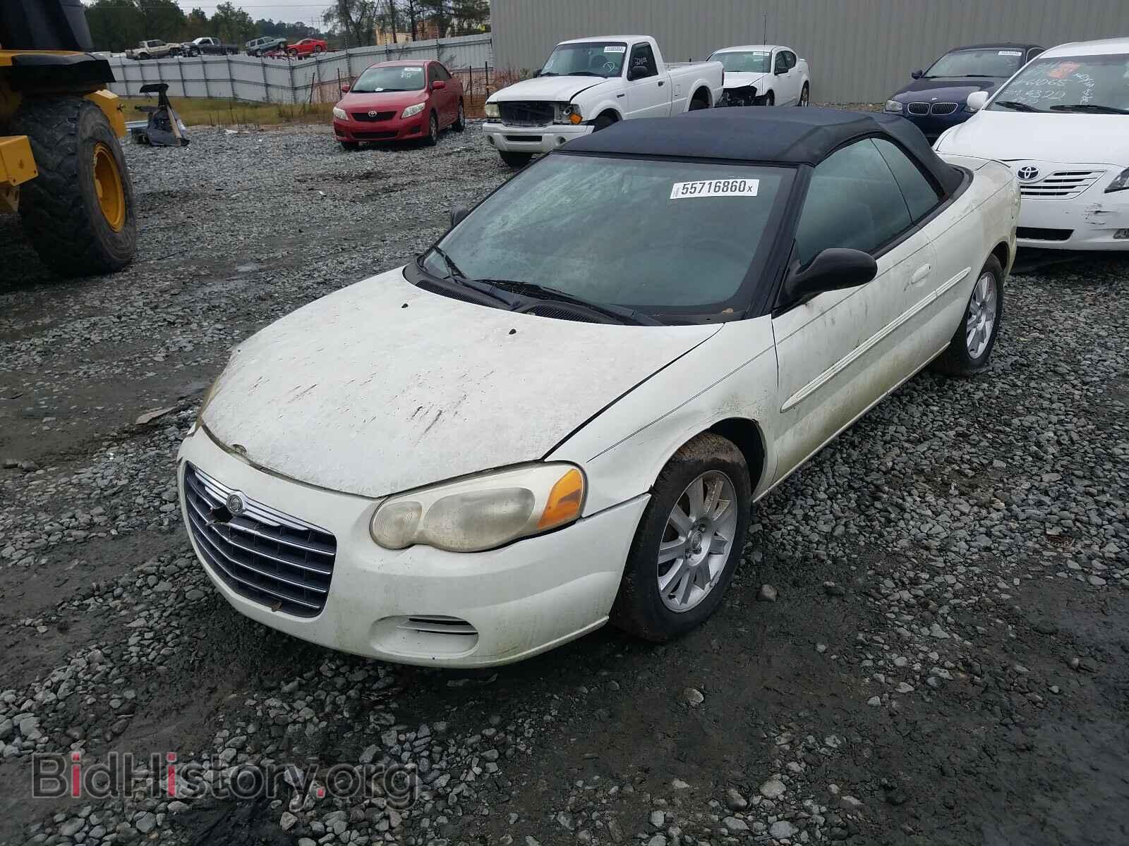 2004 CHRYSLER SEBRING - VIN: 1C3EL75RX4N304642 - Фото 2