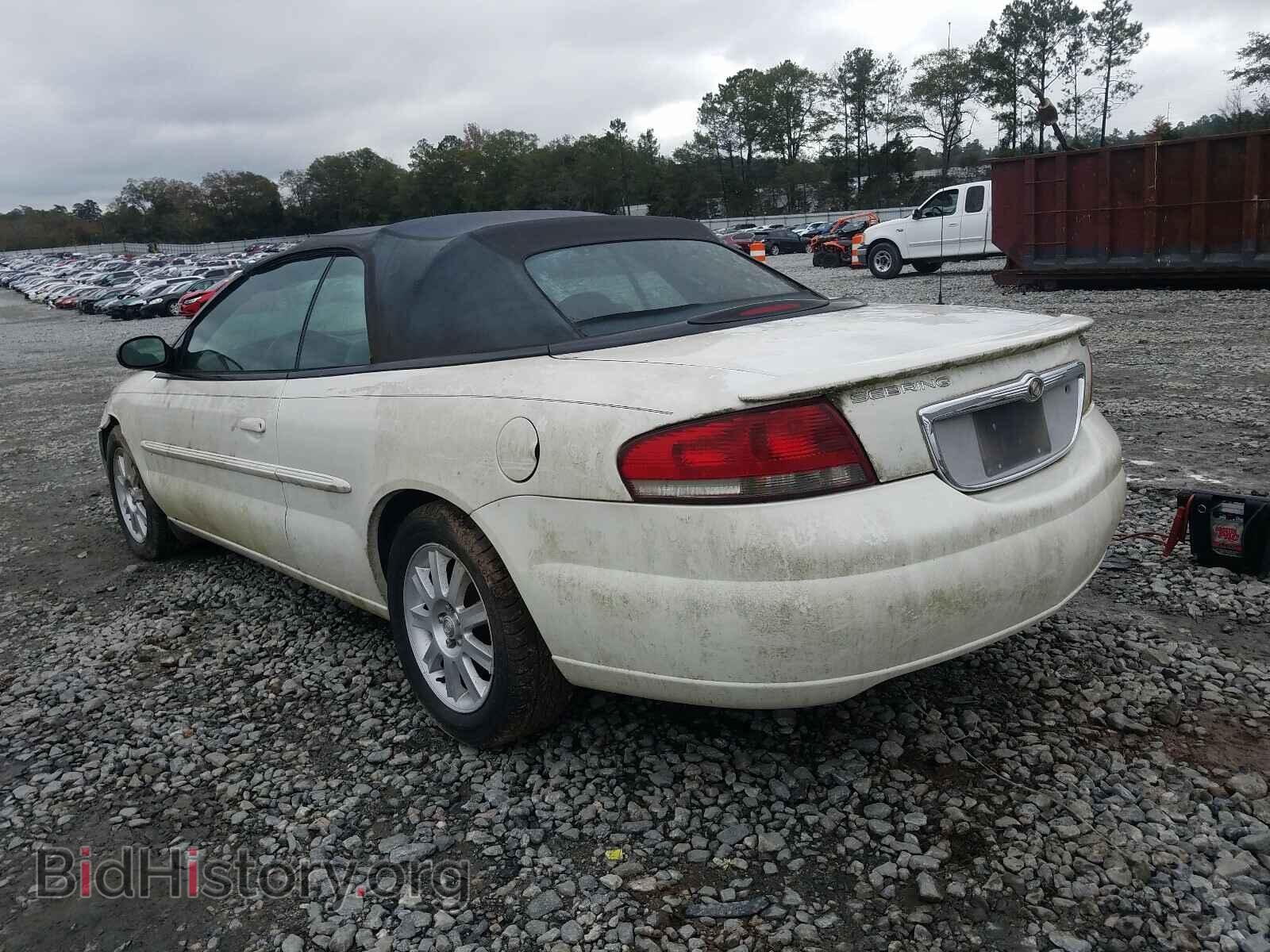 2004 CHRYSLER SEBRING - VIN: 1C3EL75RX4N304642 - Фото 3