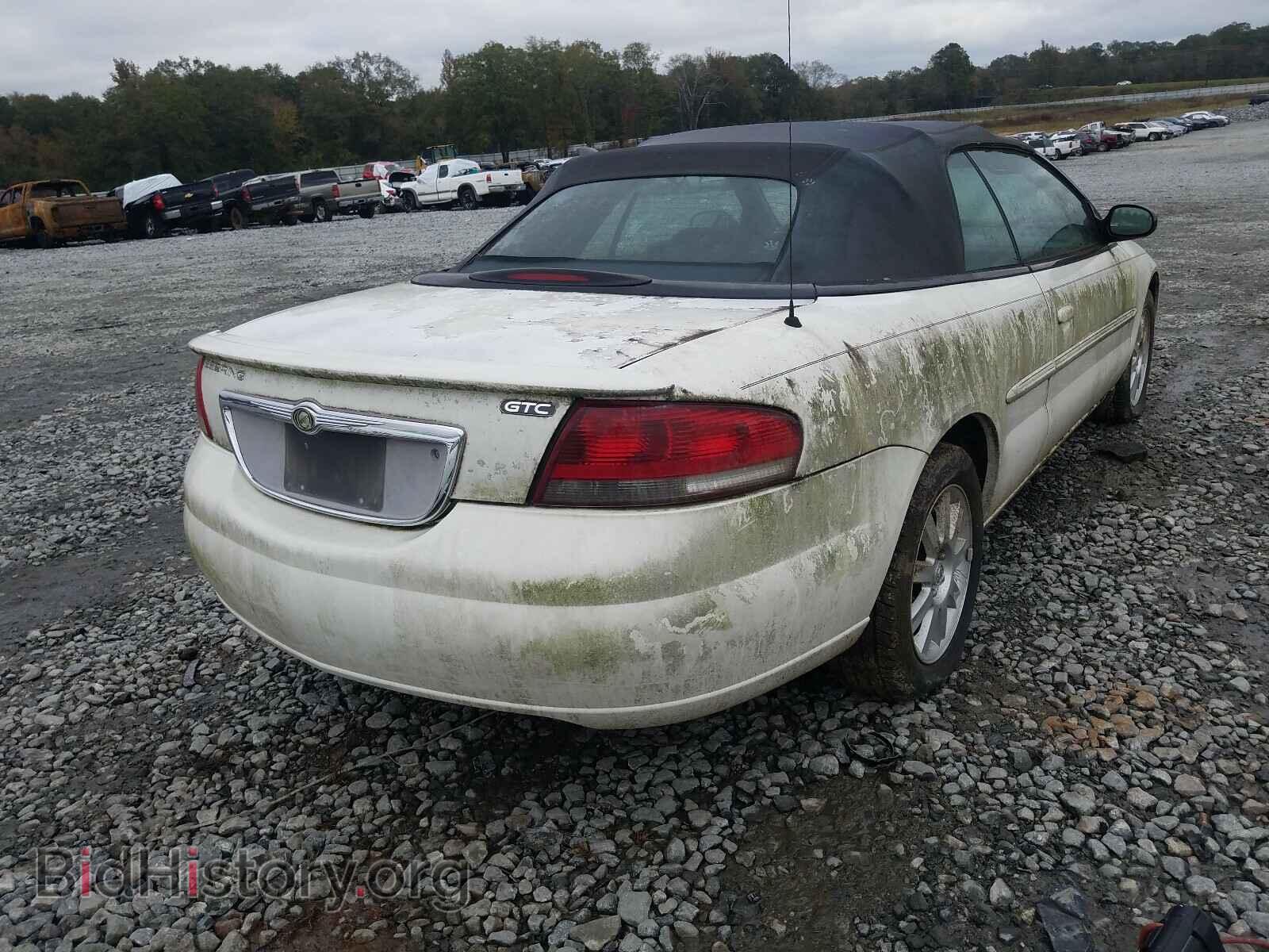 2004 CHRYSLER SEBRING - VIN: 1C3EL75RX4N304642 - Фото 4
