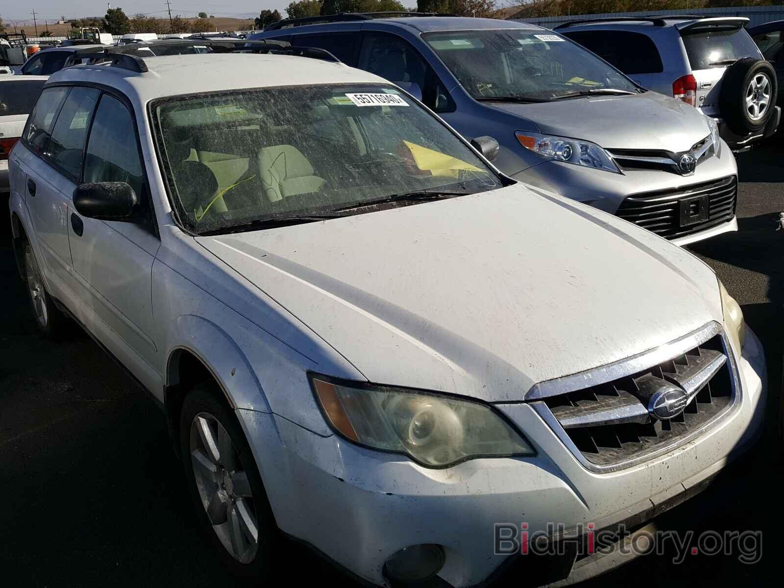 Фотография 4S4BP61C187302489 - SUBARU OUTBACK 2008