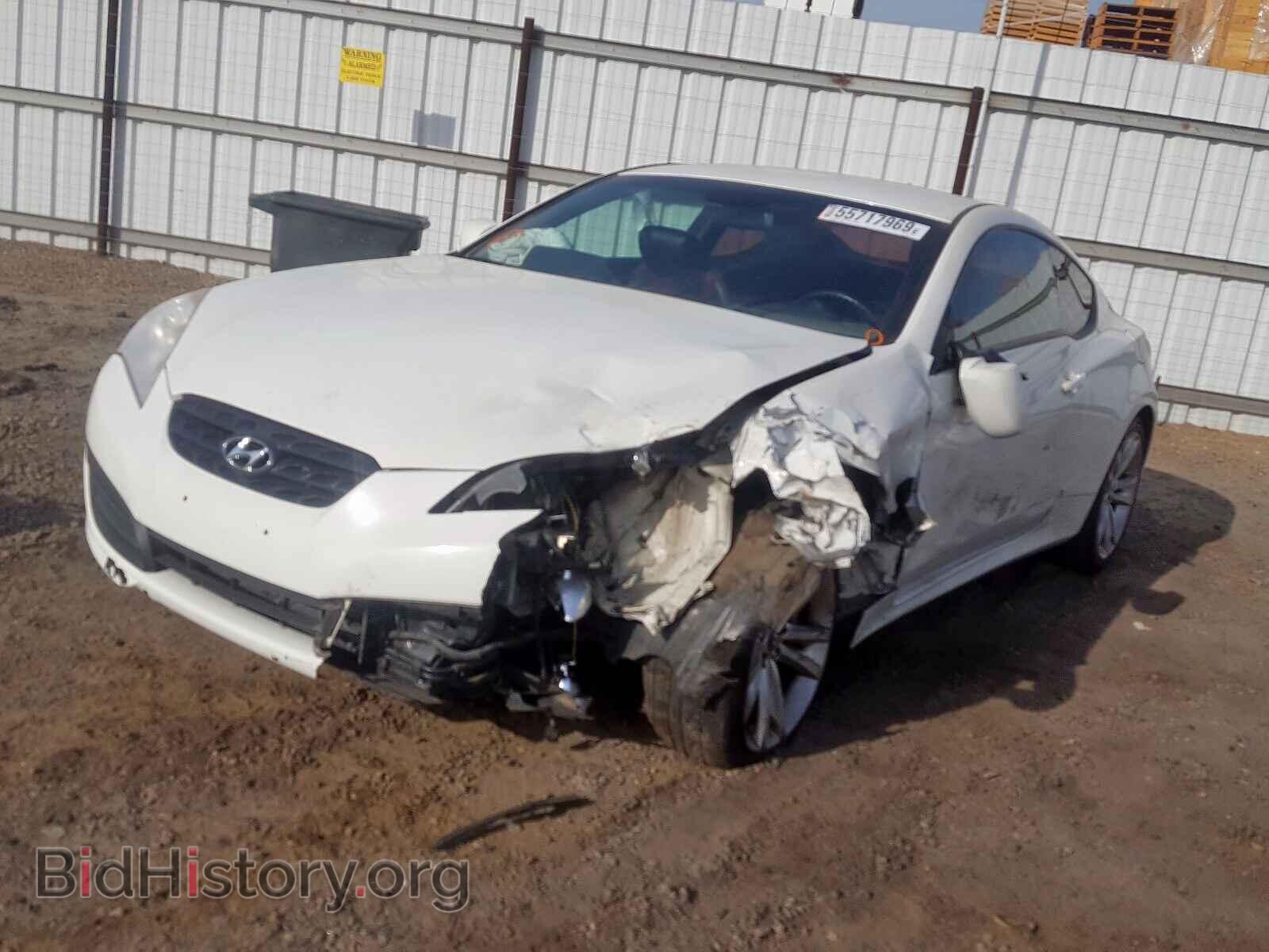 2011 HYUNDAI GENESIS - VIN: KMHHT6KDXBU062249 - Фото 2