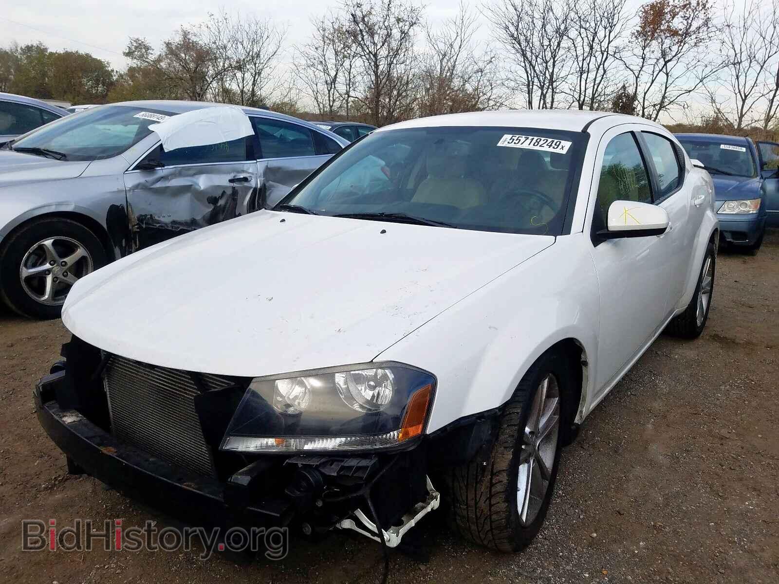 2013 DODGE AVENGER - VIN: 1C3CDZCB6DN717602 - Фото 2