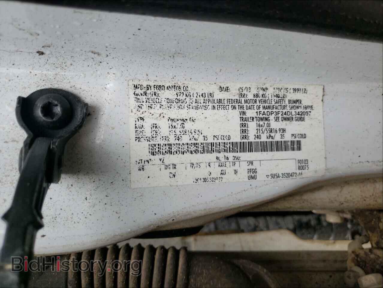 2013 FORD FOCUS - VIN: 1FADP3F24DL342097 - Photo 10