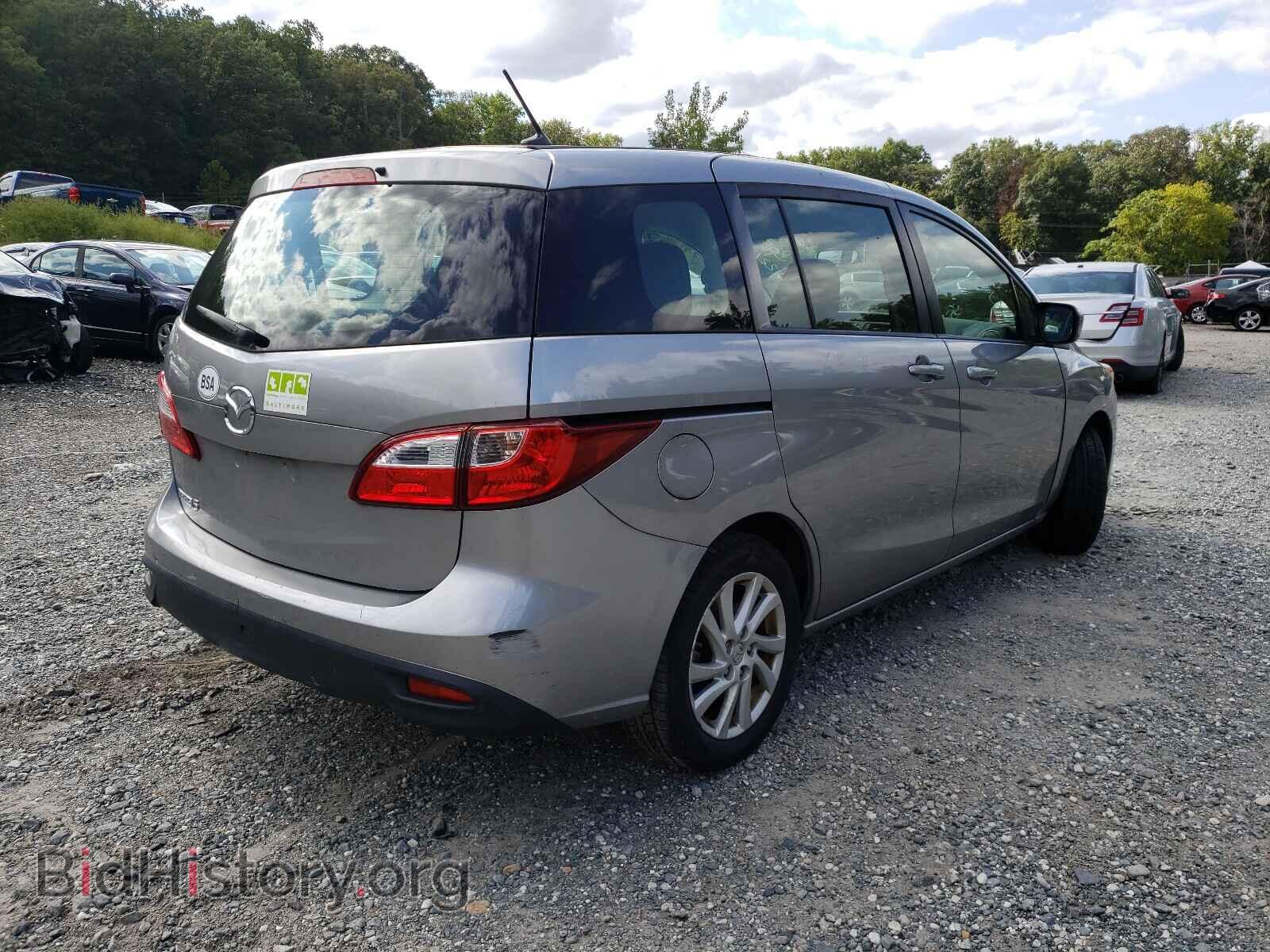 2012 MAZDA 5 - VIN: JM1CW2BL0C0142870 - Photo 4