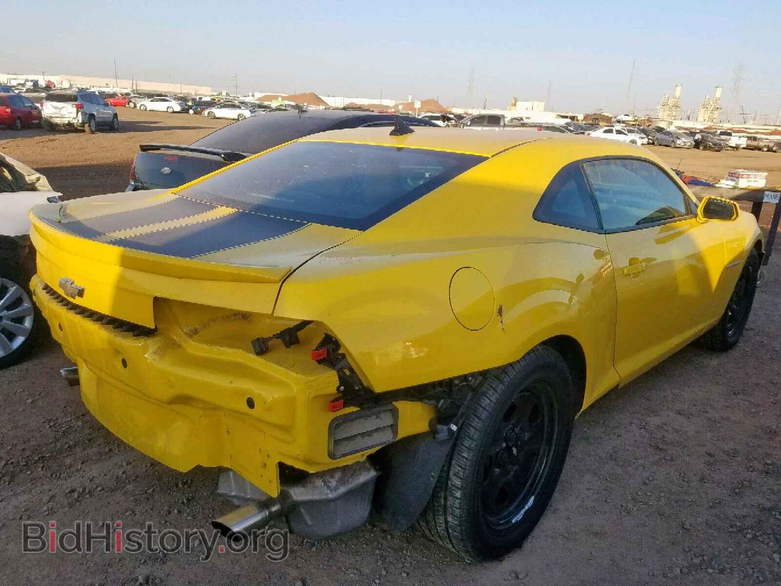 2012 CHEVROLET CAMARO - VIN: 2G1FA1E3XC9142472 - Фото 4