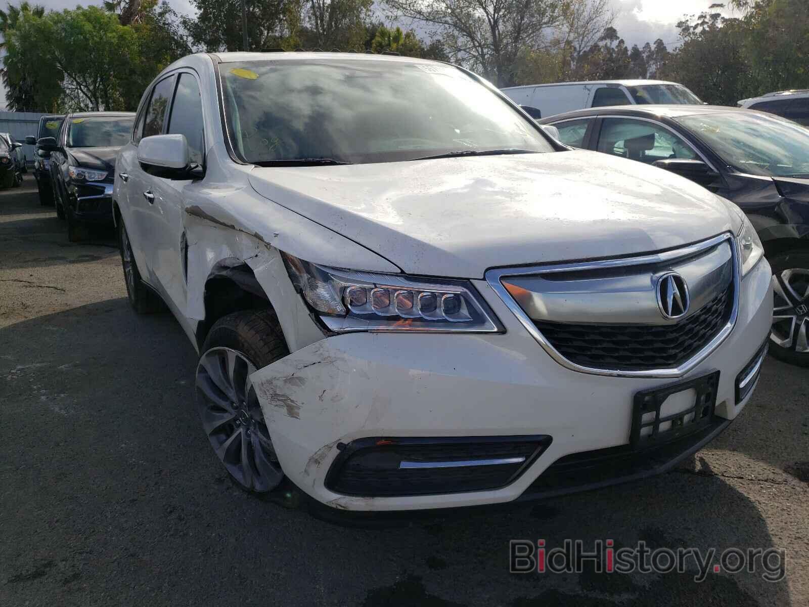 Фотография 5FRYD3H48GB016022 - ACURA MDX 2016