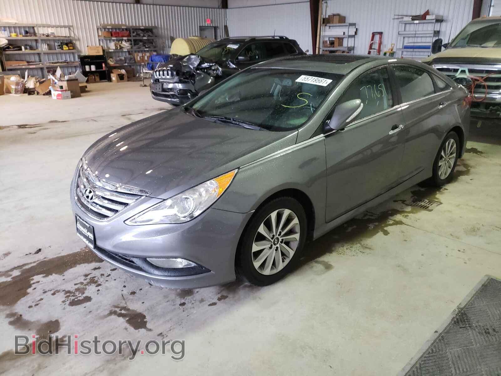 2014 HYUNDAI SONATA - VIN: 5NPEC4AB8EH939122 - Фото 2