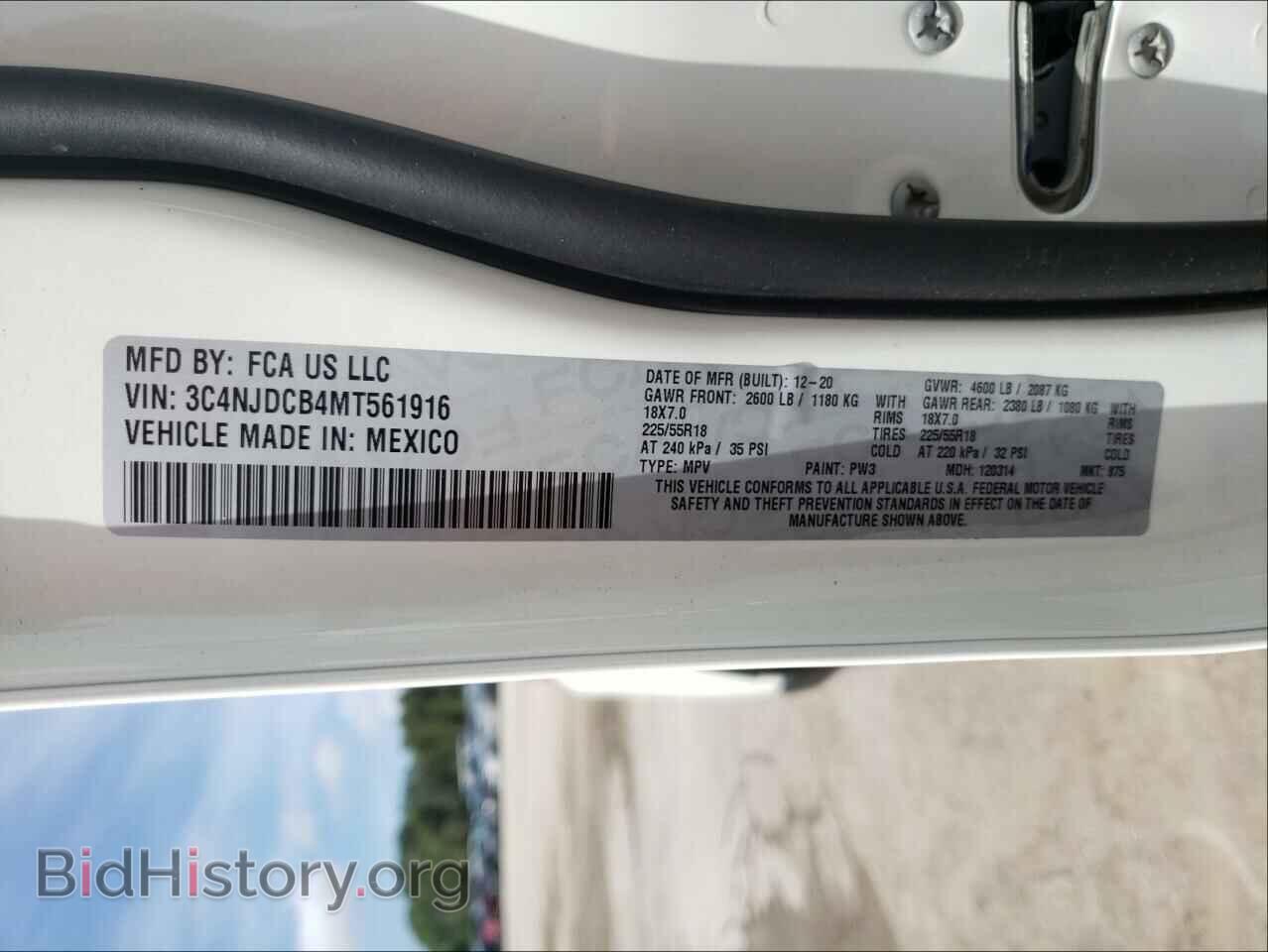 2021 JEEP COMPASS - VIN: 3C4NJDCB4MT561916 - Photo 10