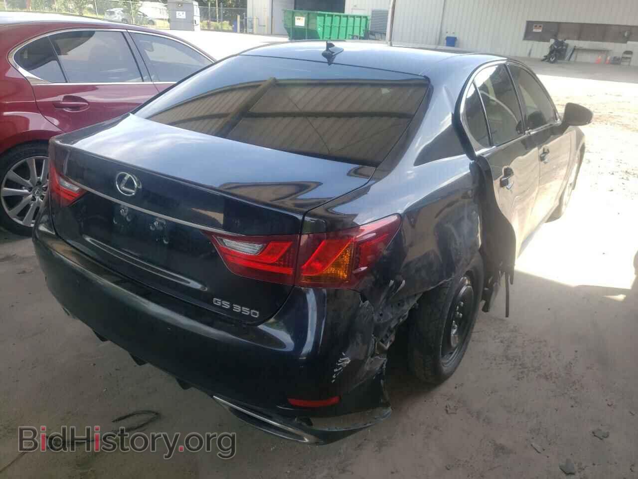 2013 LEXUS GS350 - VIN: JTHBE1BL2D5025108 - Фото 4