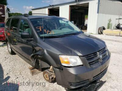 2010 Dodge CARAVAN Grand Cara, серый — VIN 2D4RN3D12AR332089, Copart