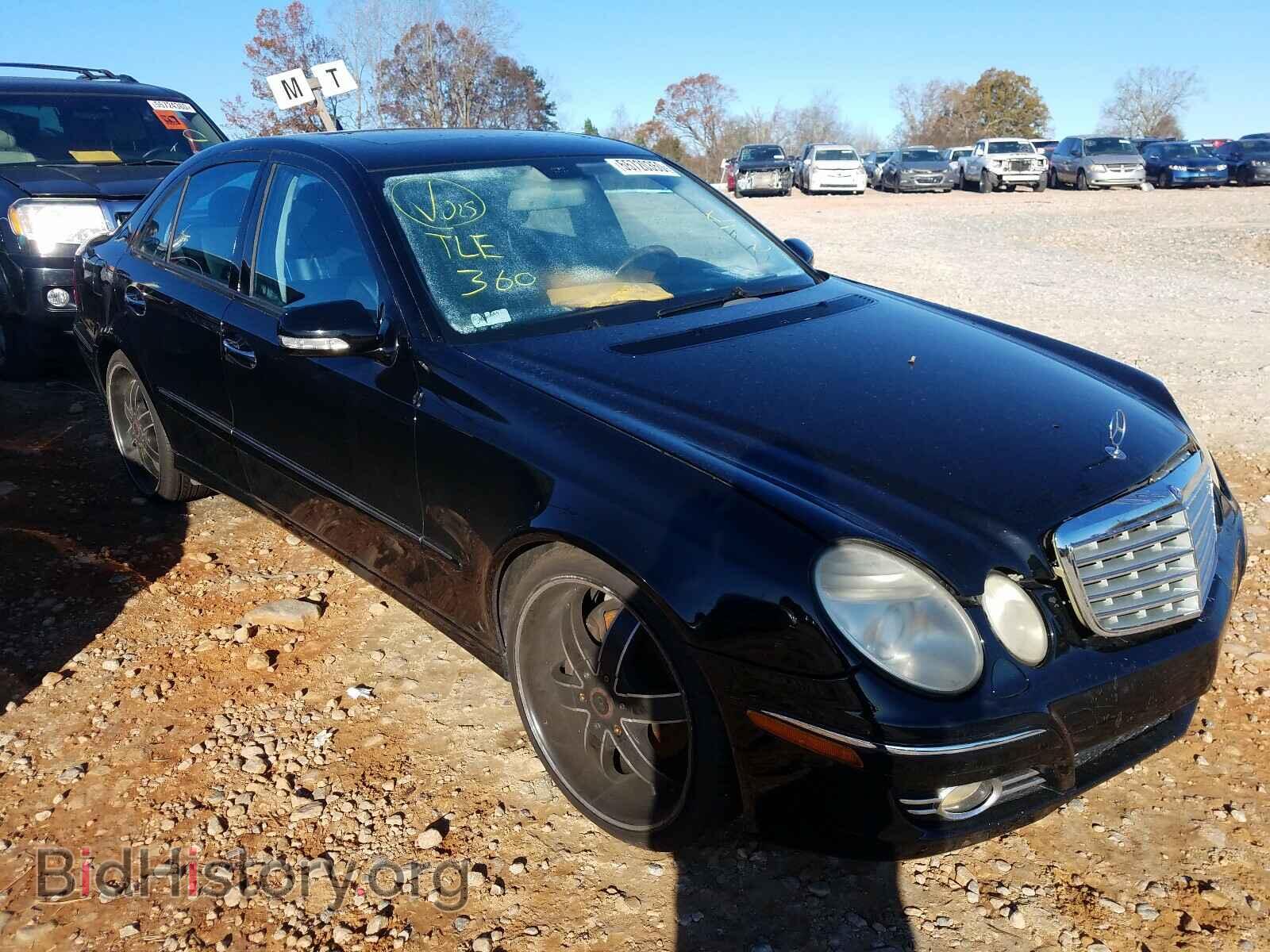 Фотография WDBUF56X47B100343 - MERCEDES-BENZ E CLASS 2007