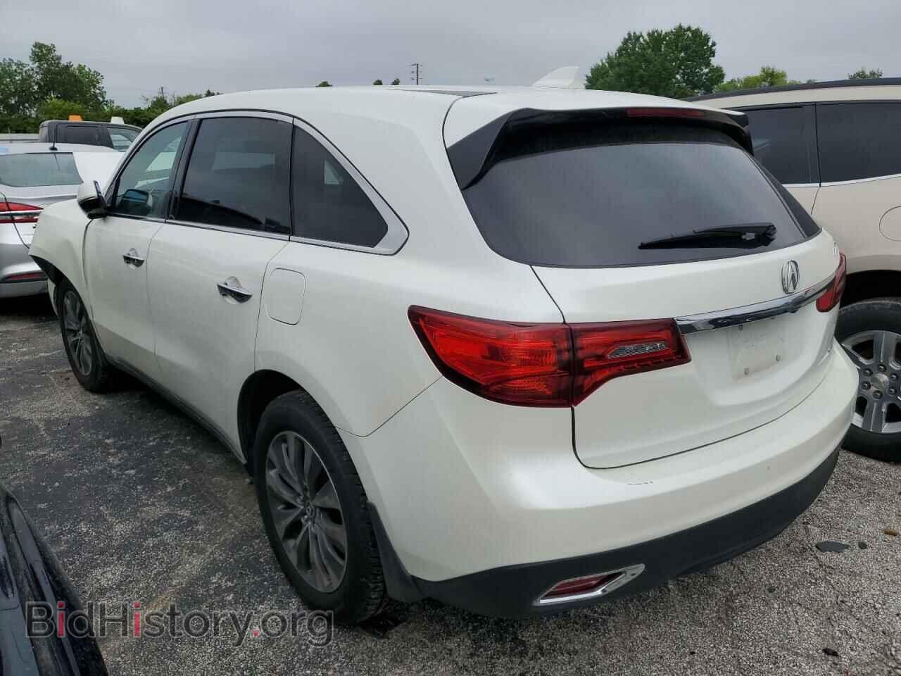 2014 ACURA MDX - VIN: 5FRYD4H48EB011650 - Фото 2