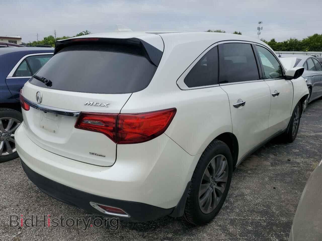 2014 ACURA MDX - VIN: 5FRYD4H48EB011650 - Фото 3