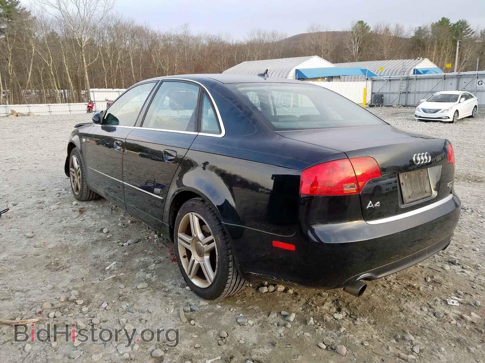 2007 AUDI A4 - VIN: WAUDF78E17A152640 - Фото 3
