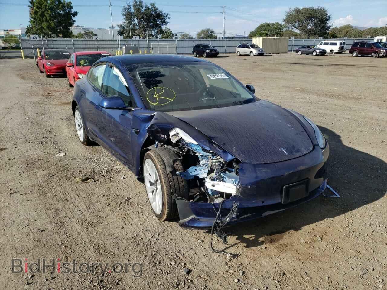 Photo 5YJ3E1EA8NF145477 - TESLA MODEL 3 2022