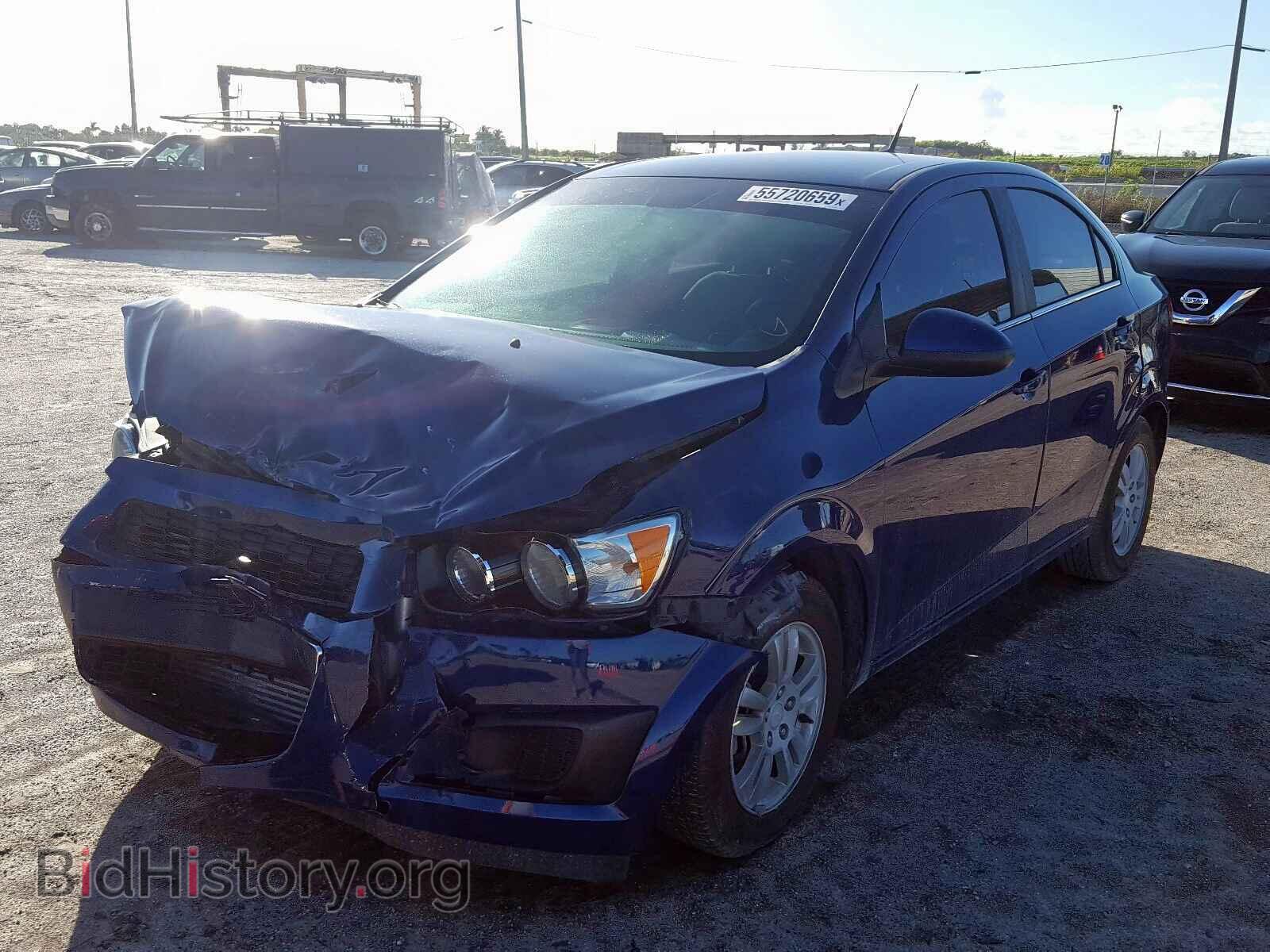 2013 CHEVROLET SONIC - VIN: 1G1JC5SB4D4219140 - Фото 2
