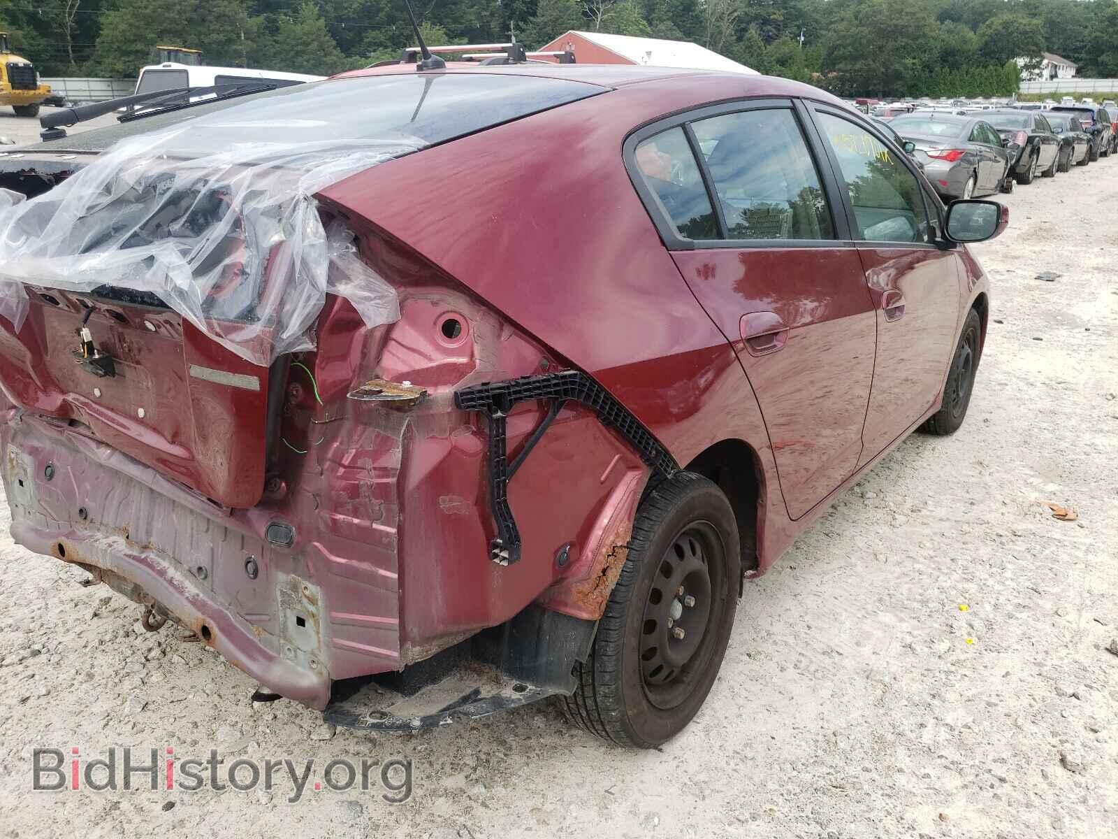 2010 HONDA INSIGHT - VIN: JHMZE2H55AS012492 - Фото 4